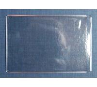 Customcard ltd® Self Adhesive Glass Clear A8 95mm x 60mm Pocket Pack of 10