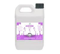 Customchem 100% Pure Acetone 5 Litre, Professional Strength Nail Polish Remover, Acrylic and UV/LED Gel Remover, Salon-Quality Multi-Purpose Solvent