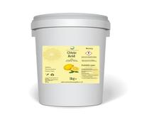 Customchem Food Grade Citric Acid, 1kg Bucket, for Bath Bombs, Cleaning, Descaling and Food Preserving