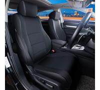 CustomCover Accord Seat Covers 2018-2022 LX Solid Rear Black