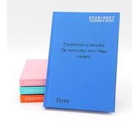 CustomDesign.Shop Personalised Academic Diary 2026-2027 | Custom Engraved Teacher Planner - [Blue, A5]