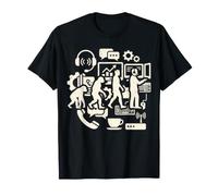 Customer Service Evolution Support Specialist Office Design T-Shirt