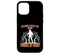 Customer Service Rep by Day Zombie by Night Funny Halloween Case for iPhone 12/12 Pro