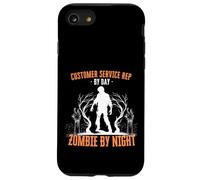 Customer Service Rep by Day Zombie by Night Funny Halloween Case for iPhone SE (2020) / 7/8