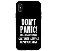 Customer Service Representative Case for iPhone X/XS