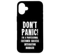 Customer Success Integration Manager Case for iPhone 16 Plus