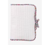 Customisable cotton muslin and ENVIE DE FRAISE Liberty health record cover pale pink
