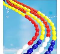 Customisable floating lines Safety Rope And Float Kits, Professional Swim Lane Dividers, Pool/beach/water Park Pool Dividers, Floating Warning Lines To Delineate Hazardous Areas(52.49ft/16M)