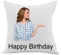 Customised Personalised Cushion Cover, Custom Name Pillow Case, Unique Handmade Decorative custom cushion, Personalised Gift Idea, add photo