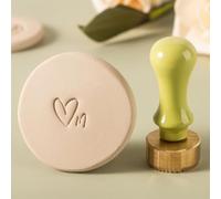 Customised Pottery Stamp, Personalised Clay Stamps for Pottery, Ceramics Logo Stamp, Clay Tools for Potters & Handmade Ceramic Artists