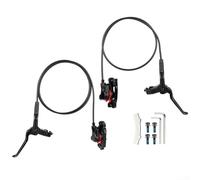 Customizable 2 Piston Hydraulic Brake Set for Improved Handling and Efficient Use in Various Conditions (Right and Left Kit)