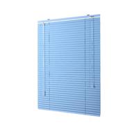 Customizable 25mm Blackout Aluminium Venetian BlindsMetal Slats Privacy Screen Sun Shade for Home & Office Window Shades (65cm x 160cm)