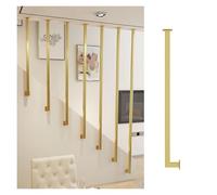 Customizable 30 230 CM Tall Metal Balcony Balusters for Indoor/Outdoor Use Durable L Shaped Staircase Railing Posts Perfect for Office and Hotel Décor (1 PC 17.7 in/45 cm)