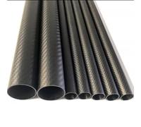 Customizable 3K Carbon Fiber Tubing, Hollow Pultruded Carbon Fiber Rods, for 3D Printer/Robotics/Quadcopter(56x46x1000MM)