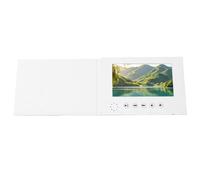 Customizable 7 Inch Video Electronic Greeting Card High Definition Playback for Marketing and Celebrations A5 Size