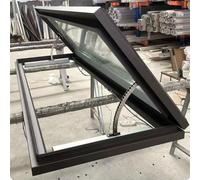 Customizable 70x50cm Electric Skylight Roof Window Aluminium with Double Layer Tempered Glass - Perfect for Attic Basement & Roof Vention & Natural Light
