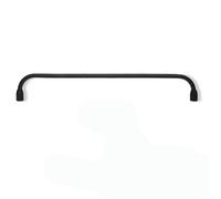 Customizable 8mm Metal Shelf Rails - 6 Pack Fall Prevention Decorative Rods for Bookcases, Shoe Racks, Kitchen Cabinets - Durable Aluminum Barrier (30 in / 76 c