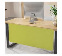 Customizable Acoustic Desk Divider with Clamp Minimalist Office Privacy Screen Easy Installation Commercial Partition (Green 135 x 35 cm)
