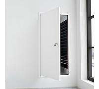 Customizable Aluminum Recessed Access Panel - Fir Attic Access Door for Ceilings and Walls(White,28"x48")