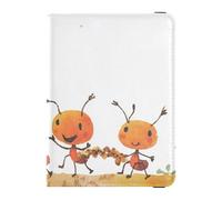 Customizable Ants Carrying Food in A Line Leather Passport Holder Cover Passport Case Travel Documents Wallet Document Organizer Holder Accessories Ultra Slim, Ants carrying food in a line, One Size