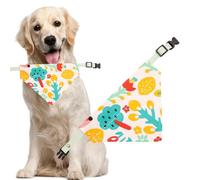Customizable Birthday Pet Bandana - Personalized Dog Scarf, Washable Polyester for Special Days