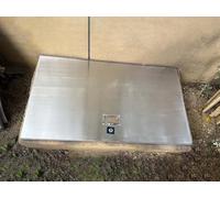 Customizable C Access Door with Lock & Handle Recessed Manhole Cover for Yard & Patio - Egress Basement/Window Well Cover (36x45in)