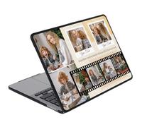 Customizable Case for MacBook Pro 14 inch 2026 Release A3426 A3427 M5 Pro/Max Chip Add Your Own Personalized Picture Collage Multi-Photos Laptop Hard Shell Cover for Mac 14", Frosted Clear