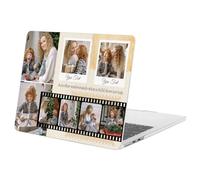 Customizable Case for MacBook Pro 15 inch A1286 2011 2010 2009 Release A1286 Add Your Own Personalized Picture Collage Multi-Photos Plastic Laptop Hard Shell Cover for Mac 15" with CD-ROM, Clear
