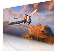 Customizable Character Gaming Mat 900x400mm - Mystic Illustration, Non-Slip Rubber Base, Waterproof Surface, Witch Atmosphere