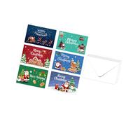 Customizable Christmas Greeting Cards Sustainable Recycled Paper for Corporate Indvidual Use Handwritten Holiday Cards