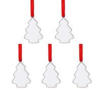 Customizable Christmas Ornament Sublimation Christmas Themed Blanks Decoration For Creative Holiday Crafting Hanging Ornament