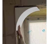 Customizable Circle Arch Kits, Rounded Doorway Arch Kit Drywall Batten Wall Panel Decor, Any Opening/Corners Arch Wainscoting Panel Board(2 pcs,17x17x17cm)