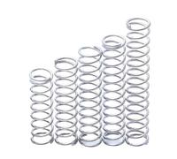 Customizable Compression Springs - 1.5mm Wire Diameter, 10-25mm Outer Diameter, 10-200mm Length, 5/2/1PCS(5pcs 12 x 40mm)