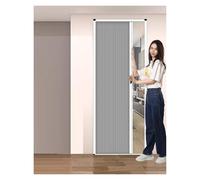 Customizable Concertina Folding Door - Single Aluminum Frame with Honeycomb Panel - Interior Room Divider for Wardrobe Study Doorway - 60/65/70/75/80/85/90cm Widths(46x80in (117x203cm))