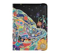 Customizable Cute Frog Leather Passport Holders Card Holder Passport Case Passport Holder Combo with Vaccine Card Slot Lightweight, Cute Frog, One Size