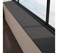 Customizable Dark Grey Window Sill Cushions Non-Slip Backing 40x100cm Protective Mat for Home Decor Comfort & Style - Ideal for Windowsills & Cozy Spaces