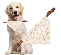 Customizable Dog Neckwear - Personalized Name & Photo Bandana, Washable Polyester