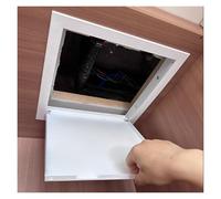 Customizable Drywall Access Panel 550x550mm - Inspection Door Hatch for Suspended Ceilings, Easy Installation, Available Sizes 100x100mm to 600x600mm, Durable White Finish