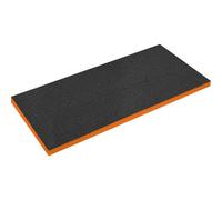 Customizable Easy Peel Shadow Foam Toolbox Insert - 1200mm X 550mm X 50mm - Orange And Black