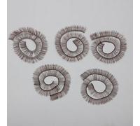 Customizable Eyelash for Doll Crafting Soft Nylon Dolls Makeup Accessory Styling Eyelashes for Craft Project 5PCS Realistic EyeLashes