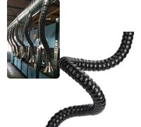 Customizable Flexible Fume Extractor with Hood, Universal Bamboo Joint Pipe for Industrial Assembly Line, for Improved Air Quality(1m/3.3ft,68mm/2.7inch)