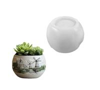 Customizable Florals Sturdy Silicone Accessory for Craft Supplies Flower Pots and Pen Holders from Resin Decoration Lighthouse Embossed