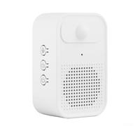 Customizable For Door Sensor with 5 6M Detection Range and Three Volume Settings for Every Occasion (White 400MAH)