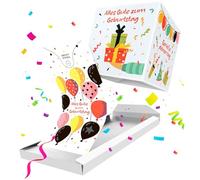Customizable Gift Case with Individualized Decorations for Unique Surprising Feature Various Small Items Ideal for Special Event and Celebration Surprise Explosions Case