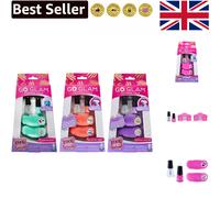 Customizable Go Glam Nail Stamper with Stylish Patterns - Safe & Fun