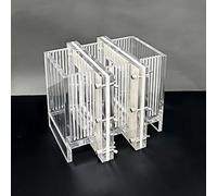 Customizable H-Type Electrolytic Cell with Acrylic Diaphragm Chamber for Electrochemical Reactions(1200ml)