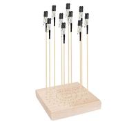 Customizable Handmade Object Coloring Clamp Lightweighted Wooden Base Optional for Multiple Tasks Art Stand