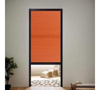 Customizable Honeycomb Folding Door - No Drill Space-Saving Easy Installation for Closets Kitchens Bedrooms Living Rooms 51x80in (128.5x203cm) - Modern Design Quiet Operation