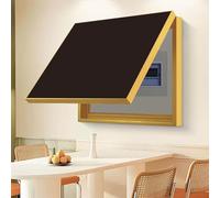 Customizable Indoor Electric Meter Cover BoxDecorative Solid Color Meter Hide Creative Hanging Picture Flip Cover 70x60cm for Home Decor