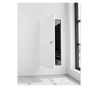 Customizable Metal Inspection Access Panel, Invisible Lockable Wall Hole Cover Plate for Drywall, Recessed Flush Mount Electricity Maintenance Panel, Durable Utility Door